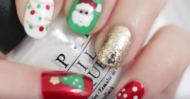 Christmas nails nail art