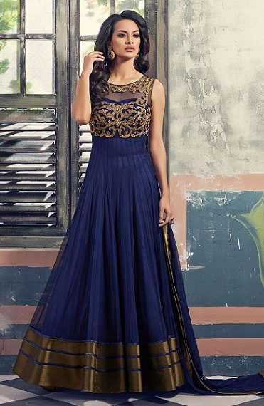 Net Anarkali Suits